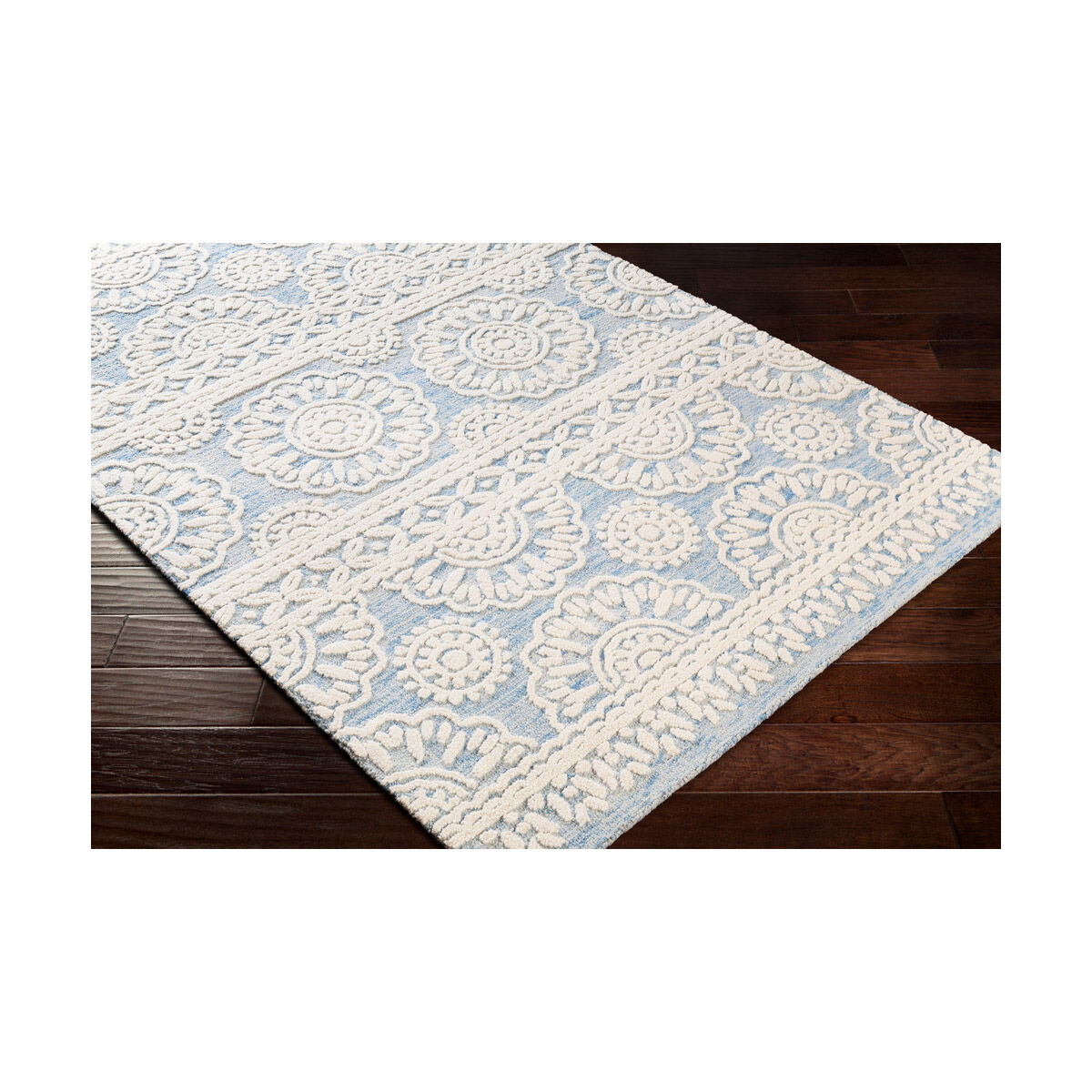 Izmir 144 X 106 inch Denim/Ivory Rugs
