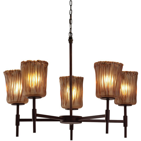 Veneto Luce LED 24 inch Brushed Nickel Chandelier Ceiling Light in 3500 Lm LED, Lace (Veneto Luce), Oval
