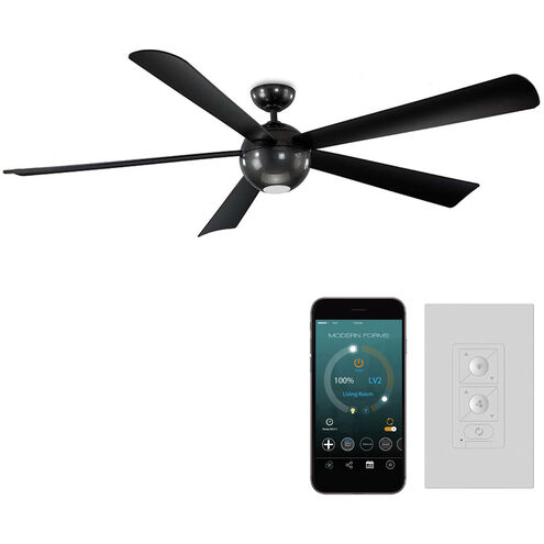 Orb 82 inch Carbon Fiber Ceiling Fan in 3500K
