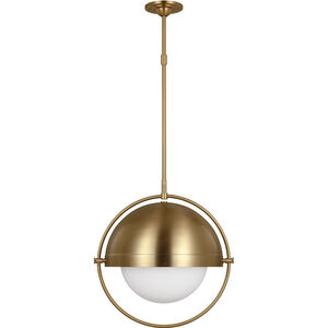 TOB by Thomas O'Brien Bacall 1 Light 20 inch Burnished Brass Pendant Ceiling Light