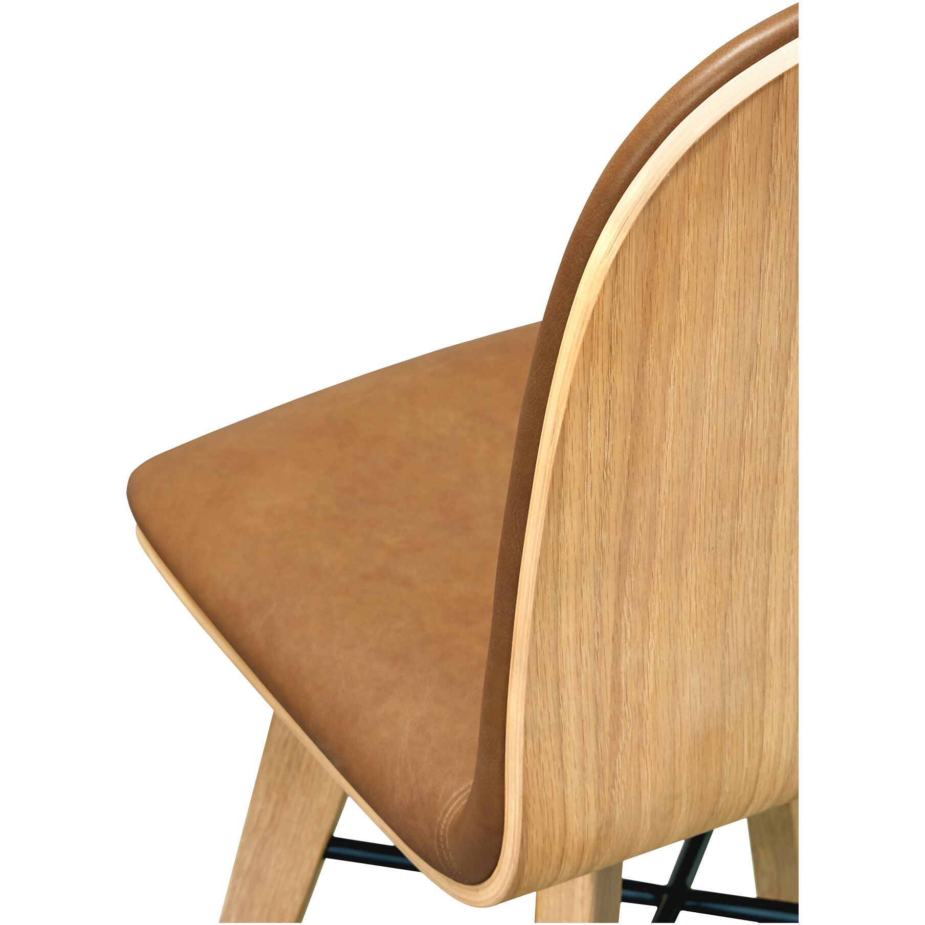 Napoli Brown Dining Chair, Set of 2