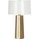 Mason 25.88 inch 150 watt Polished Gold Table Lamp Portable Light