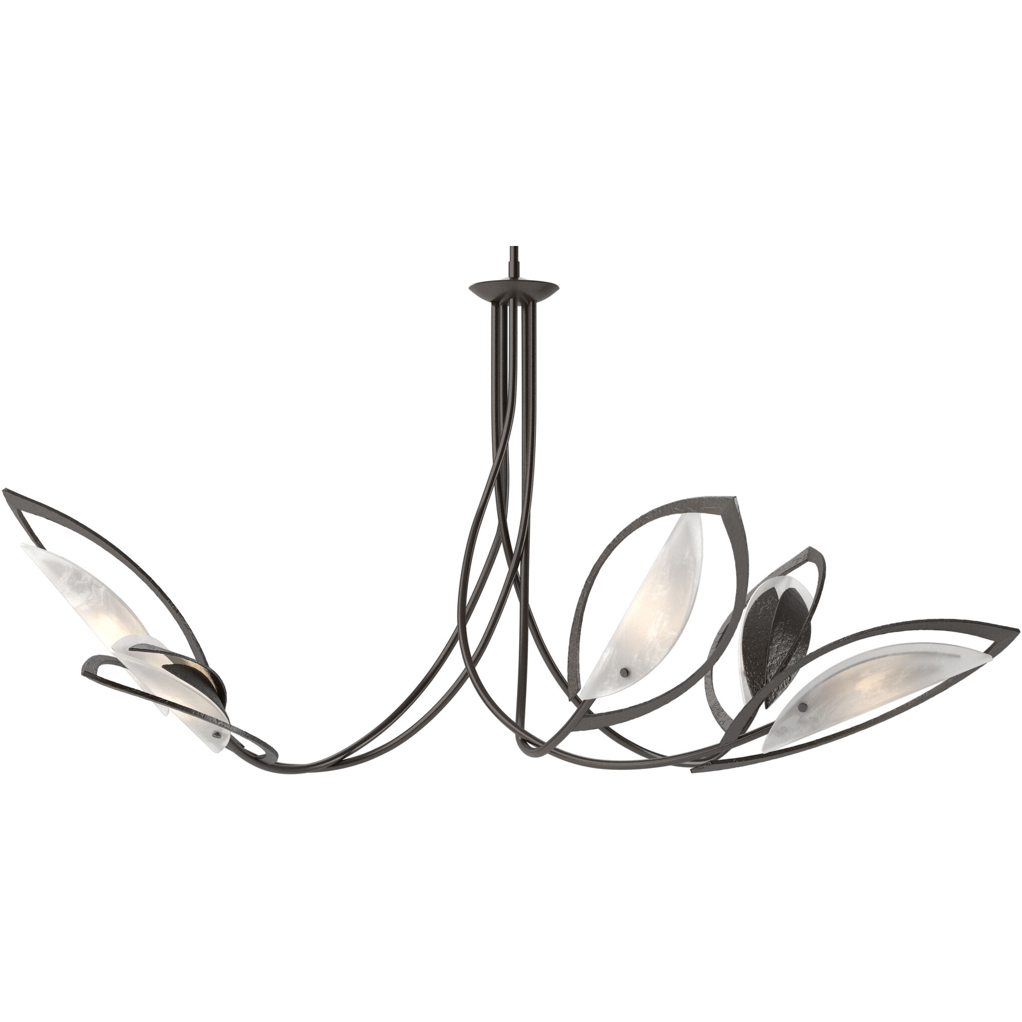 Aerial 5 Light 47.5 inch Oil Rubbed Bronze Pendant Ceiling Light