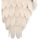 Serena 19 Light 24.8 inch Satin Nickel Chandelier Ceiling Light