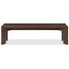 Daifuku Dark Brown Bench, Small