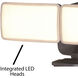 Merill LED 7.25 inch Bronze Outdoor Security