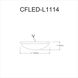 Modern LED 11 inch Satin Chrome Flush Mount Ceiling Light