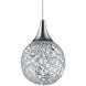 Solaro 5 Light 16 inch Chrome Pendant Ceiling Light