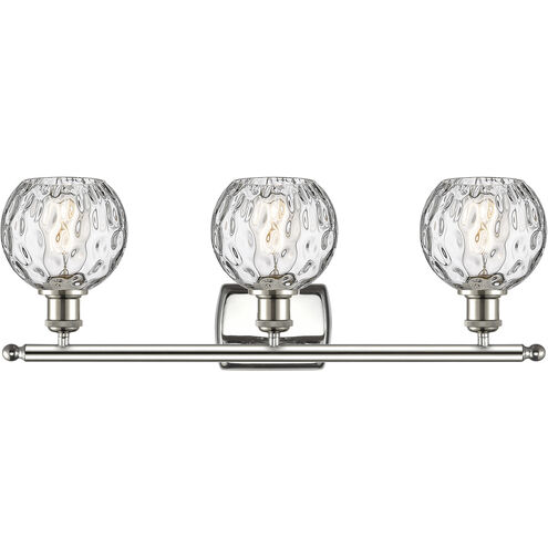 Ballston Athens Water Glass LED 26 inch Polished Nickel Bath Vanity Light Wall Light
