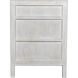 Hampton 36 X 31 inch White Wash Side Table