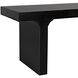 Kir Hand Rubbed Black Bench