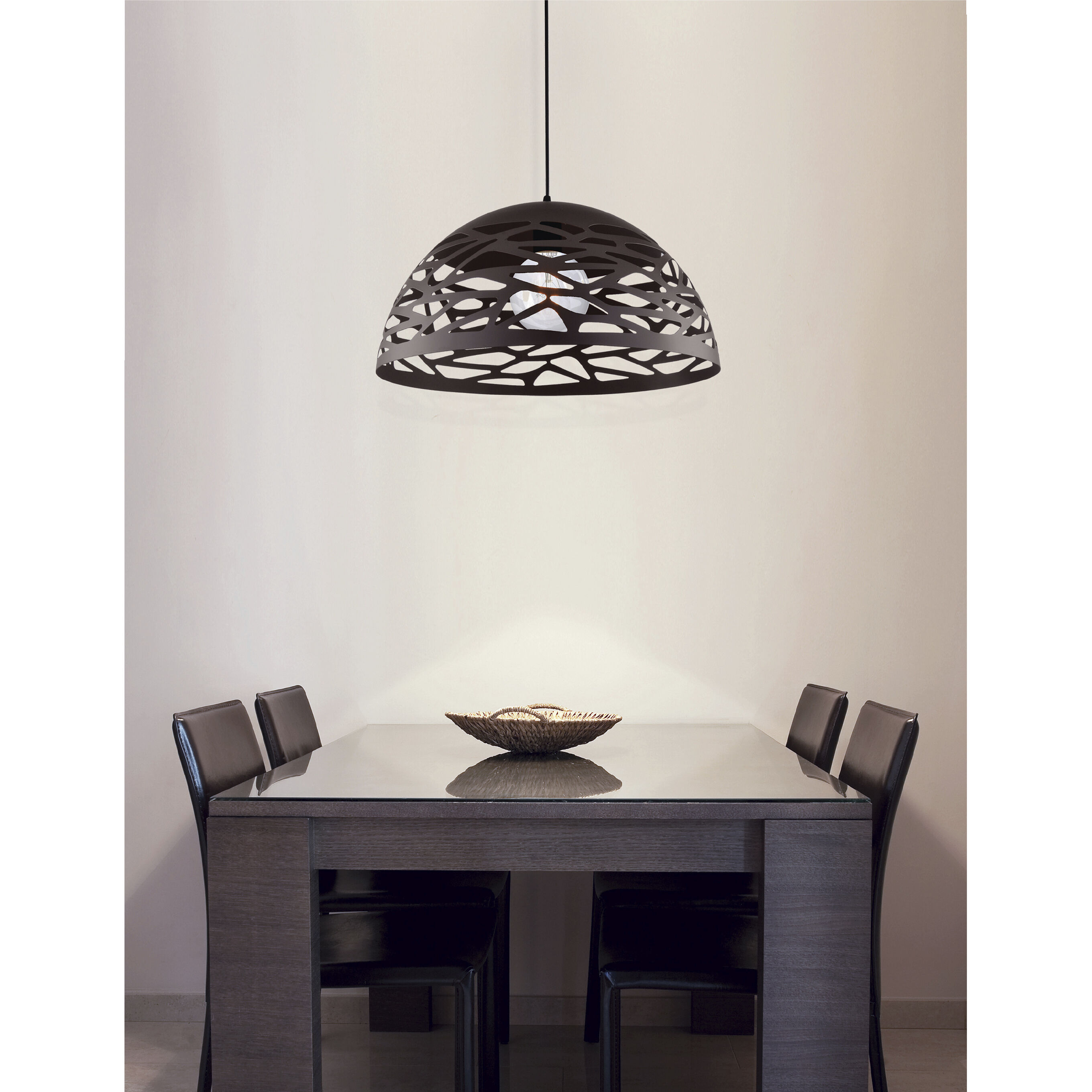 Coral LED 20 inch Black Pendant Ceiling Light
