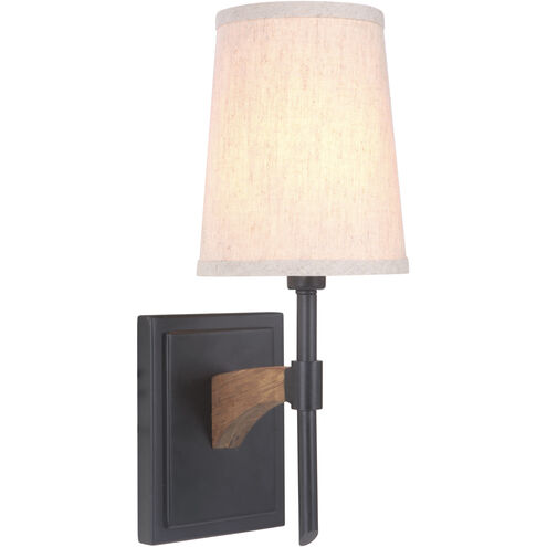 Tahoe 1 Light 4.33 inch Espresso/Whiskey Barrel Wall Sconce Wall Light, Jeremiah