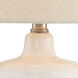 Marco 17.25 inch 60 watt 2-Tone White Table Lamp Portable Light