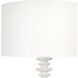 Fishbone 67 inch 150 watt White Floor Lamp Portable Light