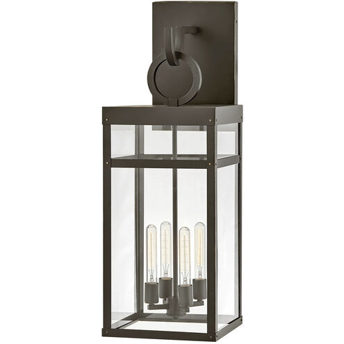Estate Series Porter LED 35 inch Oil Rubbed Bronze Outdoor Wall Mount Lantern, Extra Large
