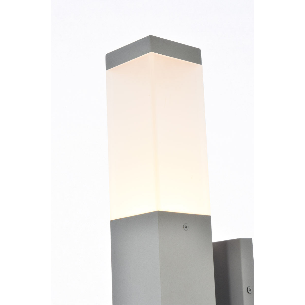 Raine 16 inch Silver Outdoor Wall Light