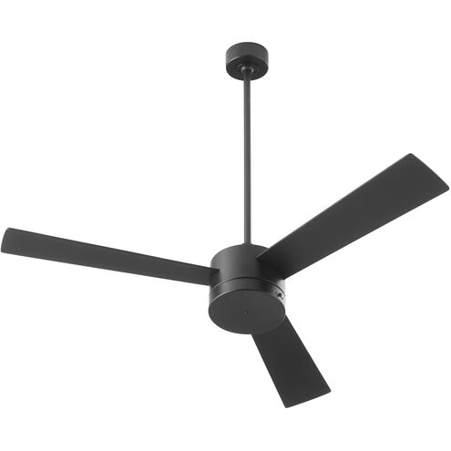 Allegro 52 inch Black with Matte Black/Walnut Blades Ceiling Fan
