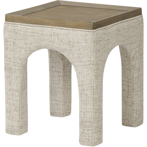 Continental Side Table in Harvest Oak with Sand