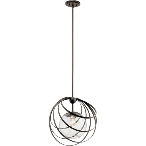 Kerti 1 Light 19 inch Olde Bronze Pendant Ceiling Light