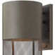 Aria LED 22 inch Buckeye Bronze Outdoor Wall Mount Lantern, Large