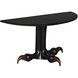 Kratos 60 X 25 inch Hand Rubbed Black Console