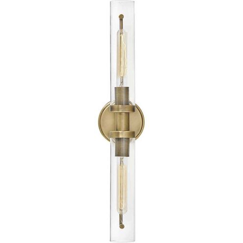 Vaughn 2 Light 25 inch Heritage Brass Vanity Light Wall Light