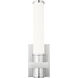 Idris Wall Sconce Wall Light in Brushed Nickel