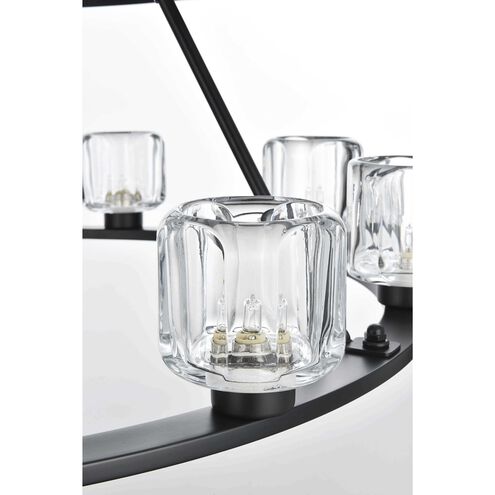 Cadence 15 Light 36 inch Black Chandelier Ceiling Light