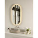 Varenna 42.13 X 21.06 inch Mirror Glass Bathroom Illuminated Mirror