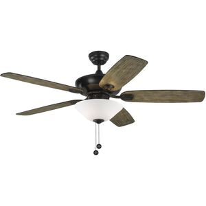 Colony 52 LED 52 inch Aged Pewter with Light Grey Weathered Oak Blades Ceiling Fan