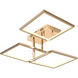 Canada LED 20 inch Gold LED Flush Mount Ceiling Light