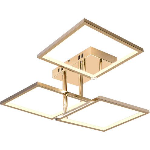 Canada LED 20 inch Gold LED Flush Mount Ceiling Light