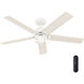 Erling 52 inch Fresh White with Bleached Alder/Fresh White Blades Ceiling Fan