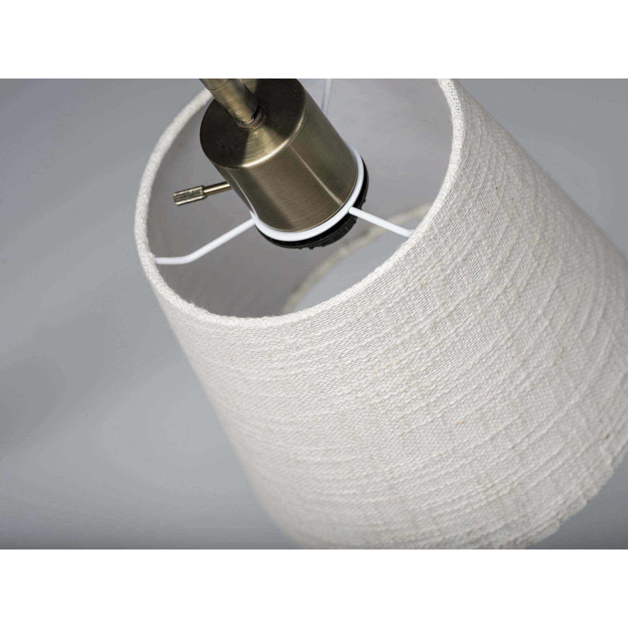 Jeffrey 21 inch 60.00 watt Black and Antique Brass with Natural Rubber Wood Desk Lamp Portable Light, with USB Port