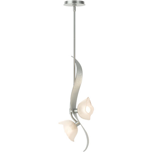 Mika 2 Light 9.7 inch Vintage Platinum Pendant Ceiling Light