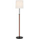Thomas O'Brien Bryant2 45.25 inch 15.00 watt Bronze and Saddle Leather Wrapped Floor Lamp Portable Light