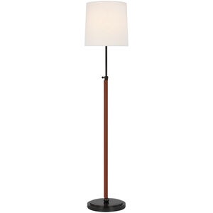 Thomas O'Brien Bryant2 45.25 inch 15.00 watt Bronze and Saddle Leather Wrapped Floor Lamp Portable Light
