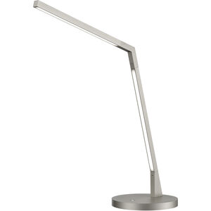 Miter 16.5 inch 14.00 watt Brushed Nickel Table Lamp Portable Light