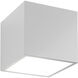 Bloc LED 5.5 inch White Flush Mount Ceiling Light in 3000K