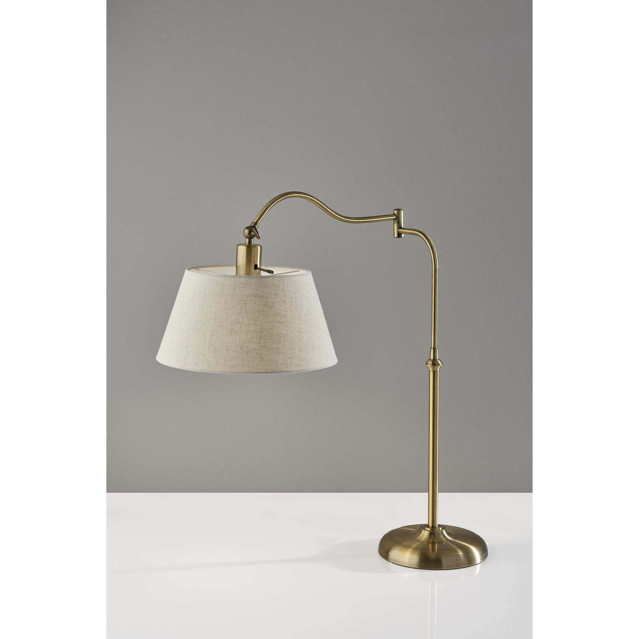 Rodeo 27 inch 60.00 watt Antique Brass Table Lamp Portable Light