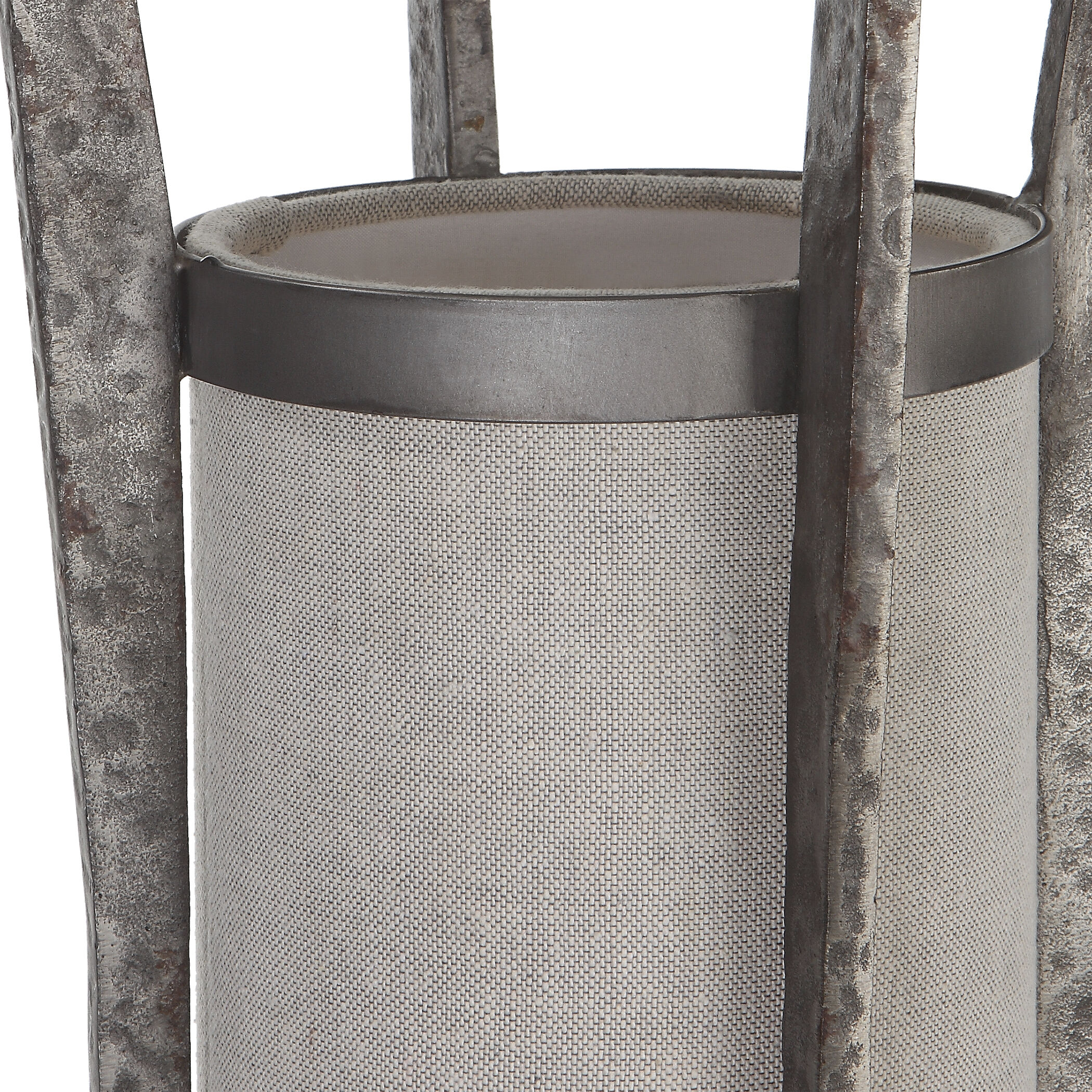 Fortress 33 inch 40.00 watt Aged Pewter Accent Lamp Portable Light