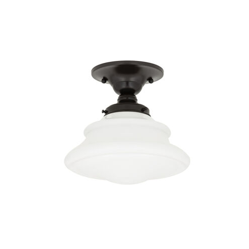 Petersburg 1 Light 9.50 inch Semi-Flush Mount