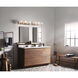 Jackson 3 Light 24 inch Brushed Nickel with Polished Antique Nickel Vanity Light Wall Light