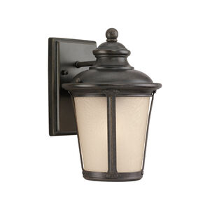 Cape May 1 Light 10.5 inch Burled Iron Outdoor Wall Lantern, Small