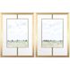 Landscapes Collection Green Framed Art