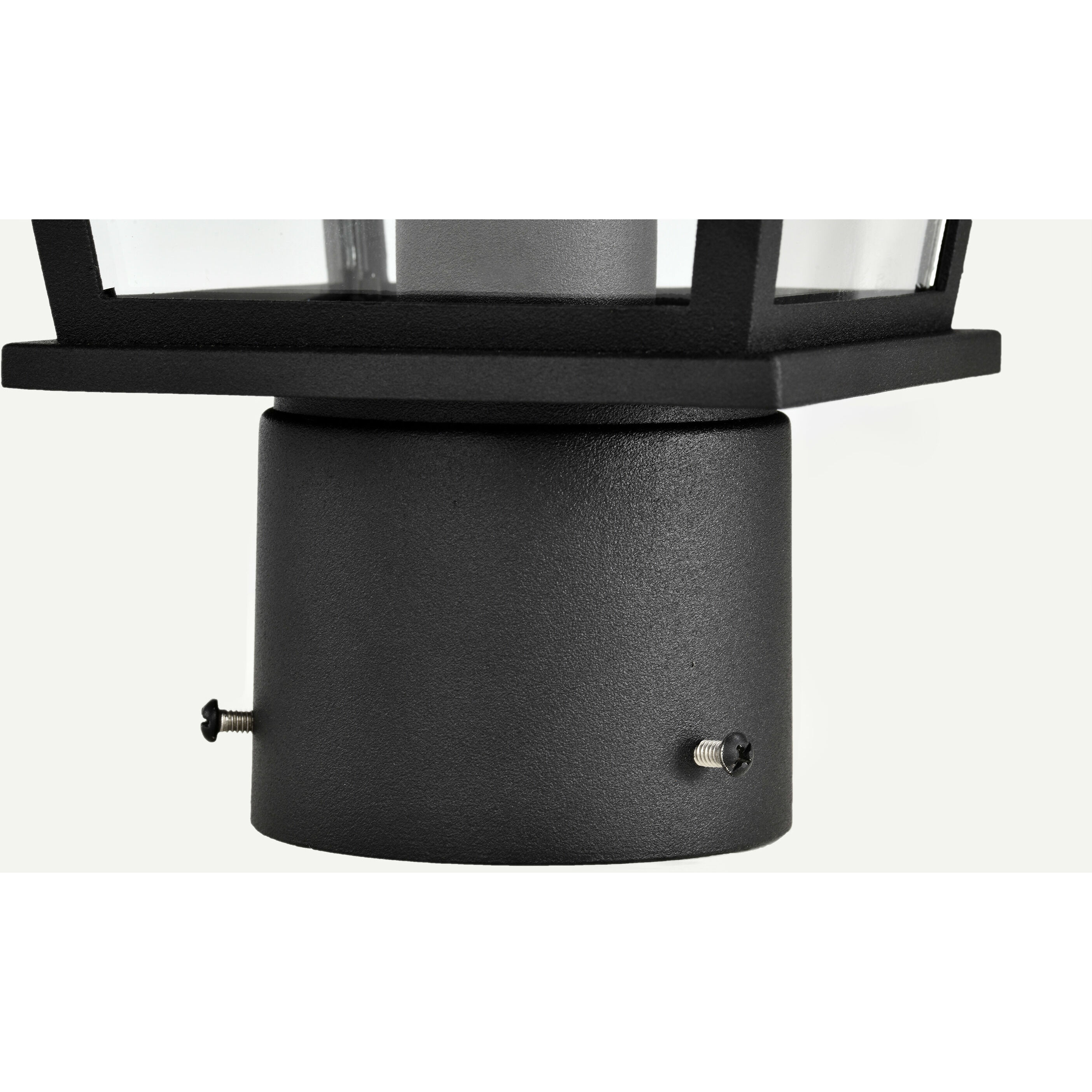 Jasper 14 inch Matte Black Post Lantern