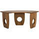 Lobster 71 X 24 inch Dark Walnut Desk