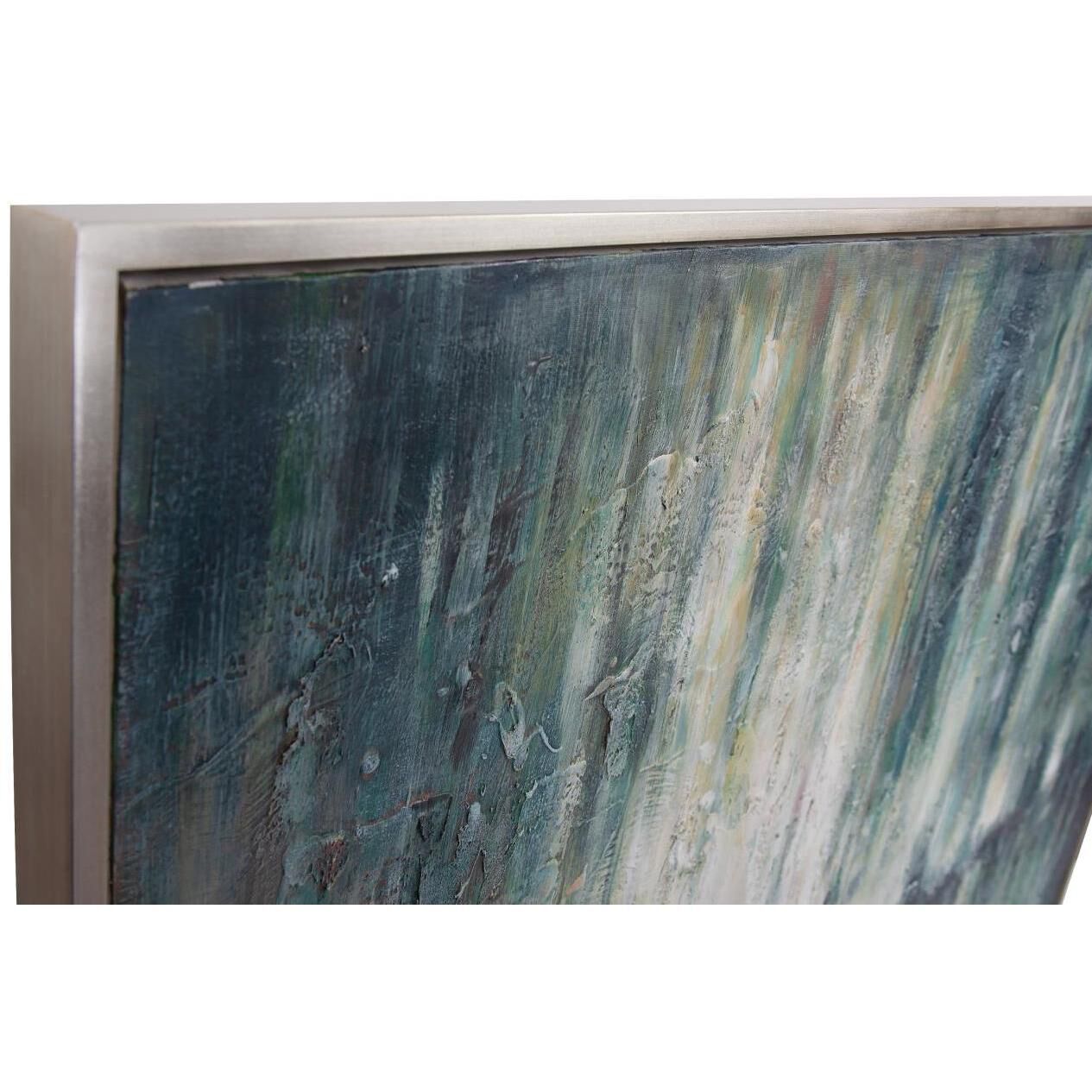 Rainy All Day 61.75 X 51.75 inch Hand Painted Canvas