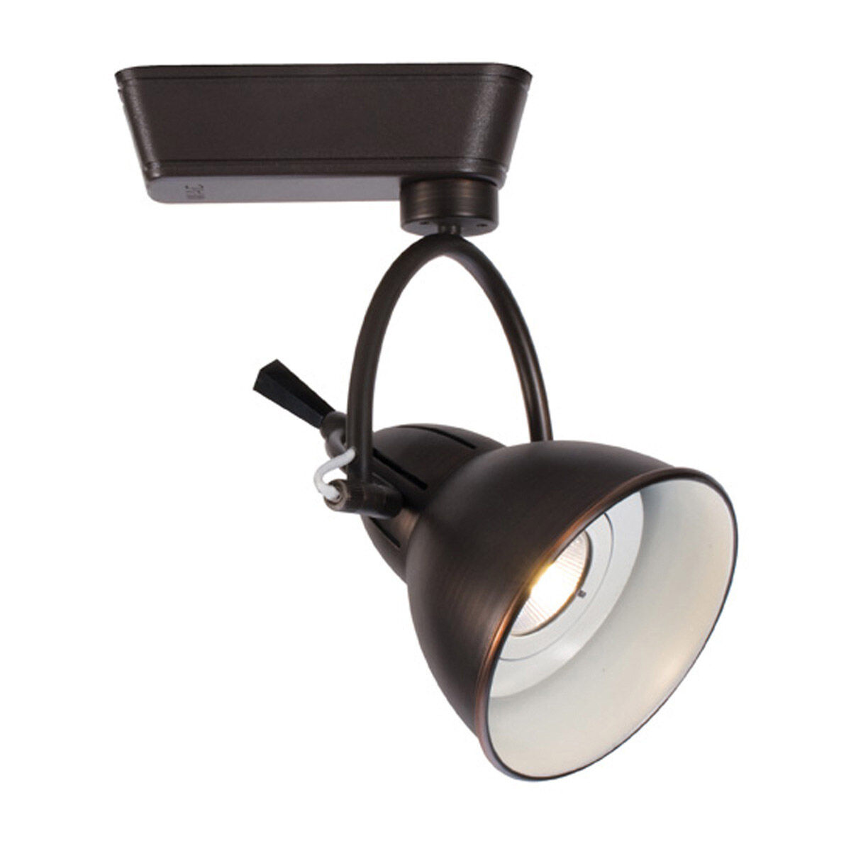 Cartier 1 Light 120 Antique Nickel Track Head Ceiling Light in 3500K